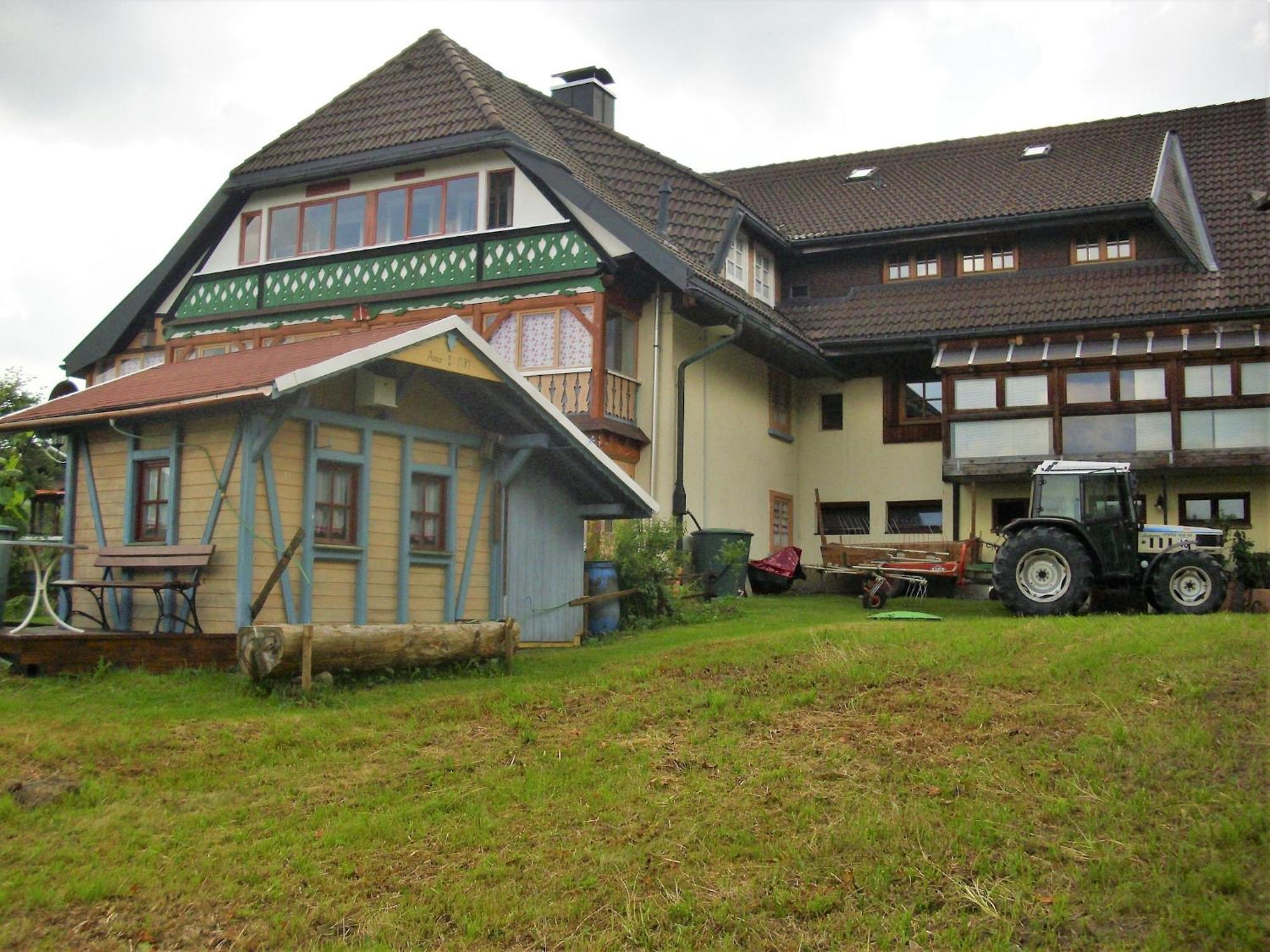 Pleasant apartment in Bernau Innerlehen with garden Exterior foto